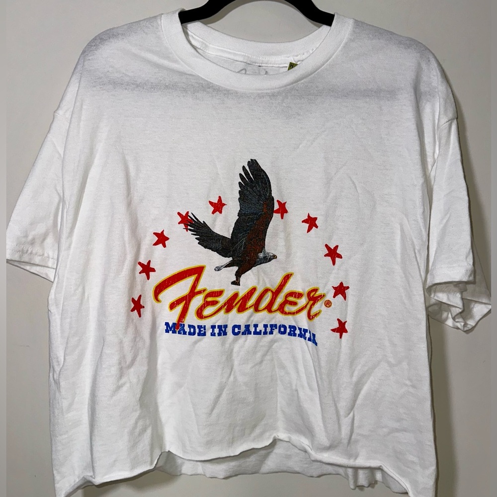 NWT FENDER‎ Cut-Off Tee